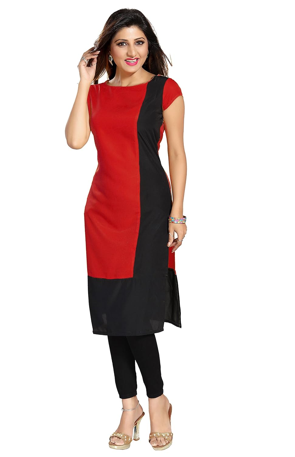 alc creation women's crepe kurta