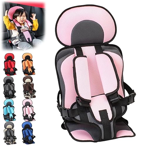 Auto Child Safety Seat Simple Car Portable Seat Belt,0-12 Years Old Car  Seatbelt Protector,Premium Seat Belt Adjuster for Kids Safety,Foldable