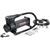 VIAIR 485C High Performance Compressor, Gen 2 | 12V Continuous Duty Cycle Compressor for Air Tanks, Bags &amp; Air Horns | 200 PSI (Stealth Black)