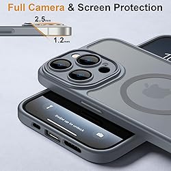 ROYBENS for iPhone 15 Pro Matte Clear Case