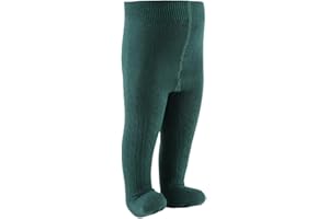 PESAAT Baby Girls Tights Cotton Infant Pantyhose Twist Toddler Tight for Girl Cable Knit Leggings 0-6 Years