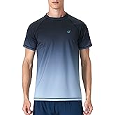 Men's Swim Shirts Rash Guard Short Sleeve UPF 50+ UV Sun Protection SPF Shirt Quick Dry Swimming Fishing Water Beach T Shirts