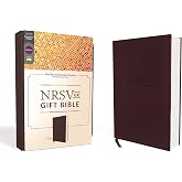 NRSVue, Gift Bible, Leathersoft, Burgundy, Comfort Print