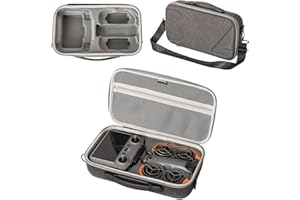 Neo 2 RC 2 Case, Hard Travel Carrying Case Portable Storage Shoulder Bag for DJI Neo 2 Fly More Combo, RC 2 Remote Controller