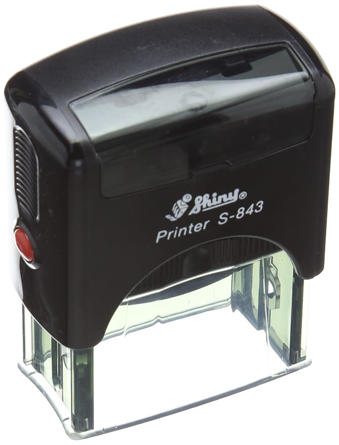 Shiny S843 selfinking stamp Amazon.co.uk Office Products