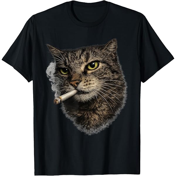 Amazon.com: Smoking Cat with Cigarette