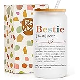 Frerdui Bestie Gifts for Women - Gift for Women Best Friend - Best Friend Birthday Gifts, Friendship Gift for Friends Female Bff - 16oz Coffee Cup