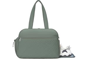 SYTRAH Gym Bag for Women, Lightweight Workout Duffle Bag with Shoe & Wet Separation for Gym, Yoga, Travel & Overnight, Stylis