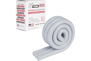 900 Moldable Silicone Putty - Gray Circular Shape