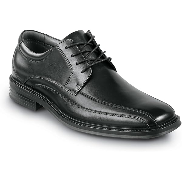 Men\'s Black Manhattan MaxTRAX® Soft Toe SRO Dress Shoe Male SR MAX Men main image 4
