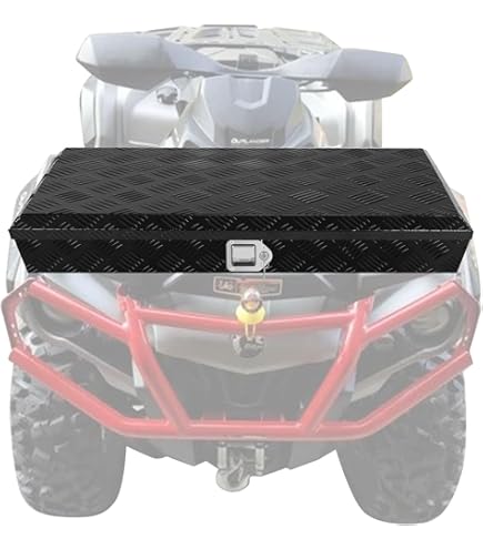 Bauletto Posteriore Kolpin Trail Per ATV – Nero, Portata Per 2 Caschi XL, Impermeabile, Con Chiave