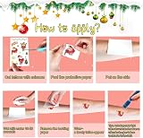 Leesgel Luminous Temporary Tattoos for Kids Christmas Stocking Fillers, 10 view 7