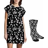 M YESCUSTOM Custom Face Nightgown for Women Personalized Funny Photo Pajamas Sleepwear House Dress Sleepshirt Nightdress