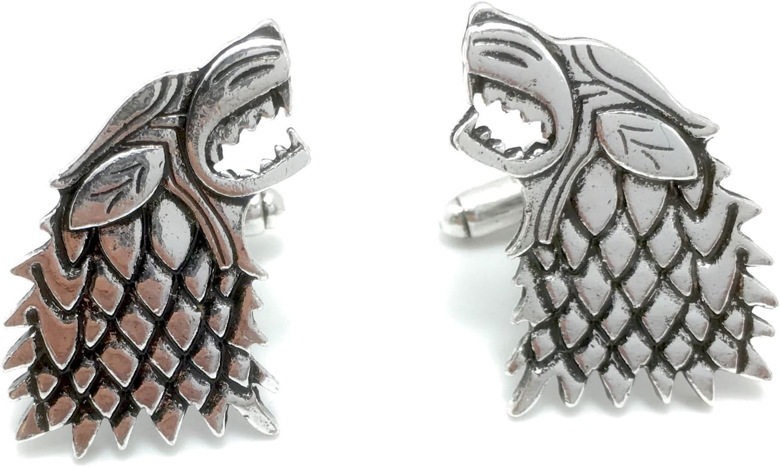 Charmtastic Dire Wolf House Stark - Pair of Cufflinks