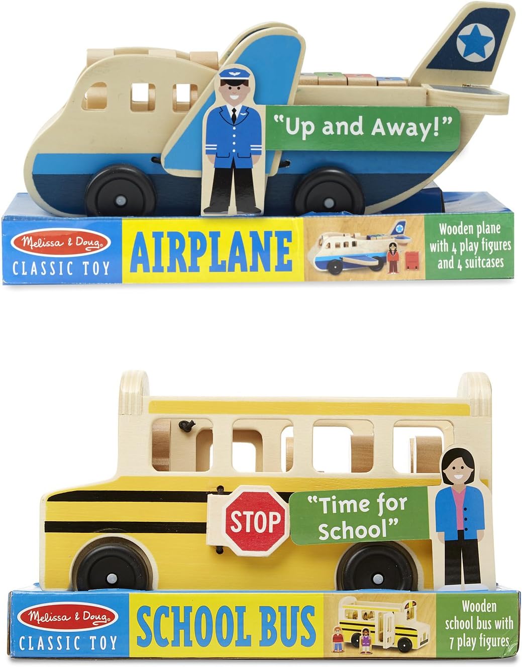 melissa and doug wooden bus