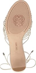 Vince Camuto Women's Lory Heeled Sandal, Creamy