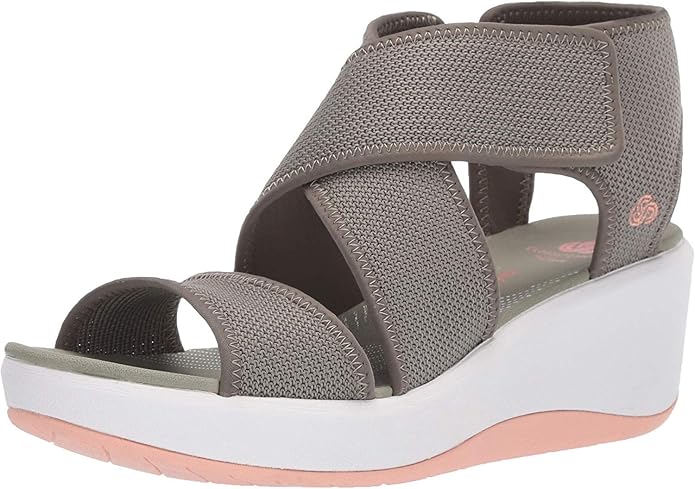 clarks cloudsteppers cali reef wedge sandal