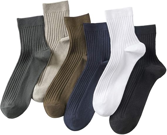 Amazon メンズ ビジネスソックス 靴下セット ストッキング 春夏 通気性 紳士 綿100 抗菌防臭 24 26cm アウトドア ソックス 通販