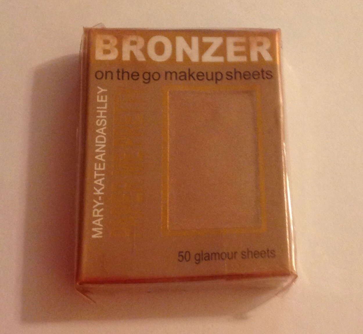 Mary-Kate & Ashley Paper Me Pretty Bronzer Makeup Sheets - Natural Beauty #815