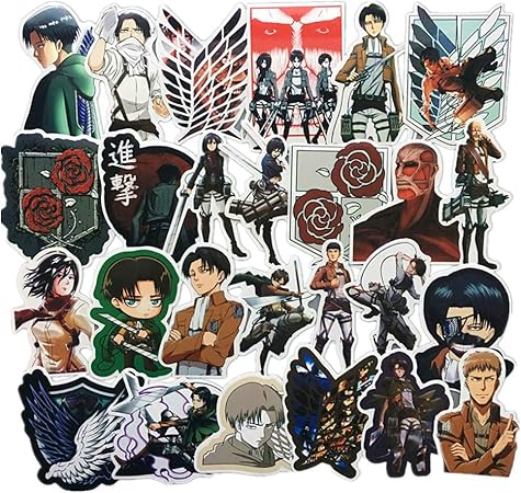 Amazon ジャション 进撃の巨人 漫画 アニメ ステッカー シール ステッカーセット 防水 ステッカー ブランド お気に入りのスーツケース ギター 車 バイク 自転車 ヘルメット パソコン 携帯 ノート タブレット シール ステッカー おもちゃ Amazon ジャション 进撃の巨人 漫画 アニメ ステッカー シール ステッカーセット 防水 ステッカー ブランド お気に入りのスーツケース ギター 車 バイク 自転車 ヘルメット パソコン 携帯 ノート タブレット シール ステッカー おもちゃ