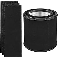 FLT4700 Filter M Compatible with Germ Guardian Air Purifier AC4700 AC4700BDLX FLT47CB4 AC4625 AC4625BDLX AC4625, 360°Air Puri