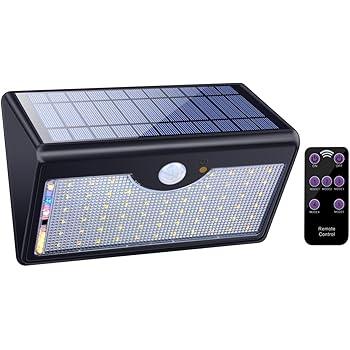 Dishy Outdoor Motion Sensor Light With Remote Control