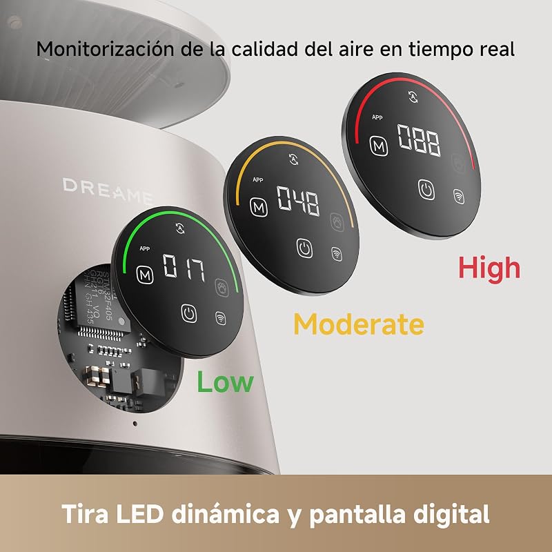 AP10 Purificador de Aire Para Hogares Con Mascotas, Aire Más Limpio