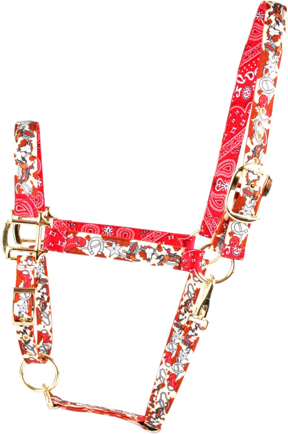 Red Haute Horse CBOY1202S High Fashion Horse Horse Halter
