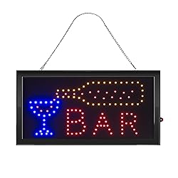 LED Bar Sign - Neon Electric Display Sign with