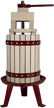 Grillplanet Weinpresse Beerenpresse Obstpresse 6 Liter incl. Presstuch