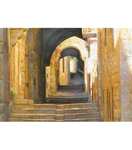 CSFOTO 8x6ft Western Wall Backdrop Ancient Jerusalem Buildings Photo Background Israel Background Jerusalem Wailing Wall Backdrop Church Event Decoration Props - View #5
