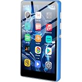 80GB Music Player, MP4 MP3 Player with Bluetooth and WiFi with 4-inch IPS Touch Screen Digital Audio Players, M503 Pro Spotify Player with Amazon Music, Audible, Chrome Browser, Support Up 512GB Blue