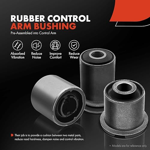 A-Premium Front Right Forward Lower Control Arm, With Ball Joint And Bushing, Compatible With BMW E70 E71 - X5 2007-2013, X6 2008-2014