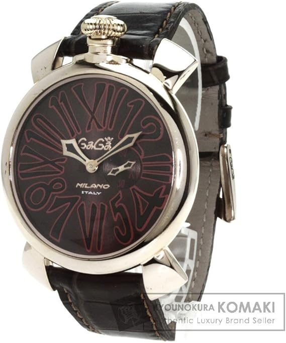 Amazon Gaga Milano ガガ ミラノ 5085 01 マヌアーレ 腕時計 Gp 革 メンズ 中古 メンズ腕時計 腕時計 通販 Amazon Gaga Milano ガガ ミラノ 5085 01 マヌアーレ 腕時計 Gp 革 メンズ 中古 メンズ腕時計 腕時計 通販