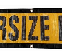 Mytee Products 2 Pack 12"x60" Oversize Load Sign