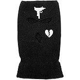 3 Hole Balaclava Empty Top Ski Mask Knitted Full Face Cover Facekini Winter Neck Warmer Thermal Cycling for Men Women