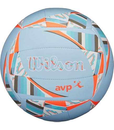 Wilson メッシュACT SAIKYO AVP OPTX Replica Wilson Volleyball - Official Size Kaleidoscope