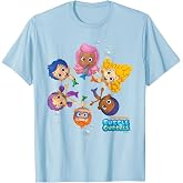 Bubble Guppies Nonny Deema Oona Molly Goby Gil Characters Tees T Shirts for Men and Women