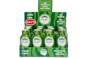 OMG PICKLES CANNING CO. LLC OMG Pickles Dill Pickle Juice Shots for Cramps, Hydration & Sport Recovery - Sports Drink Shots - Electrolyte Drink for Leg Cramp Relief - 2 Oz Shot - Pack of 12