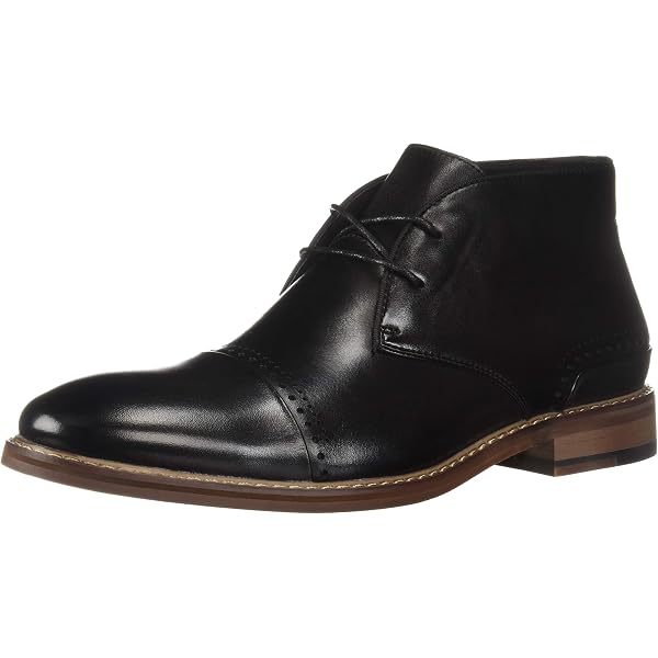 NWT Cole Haan Mens York Chukka Boot, Black-Sie 7.5 Men main image 4