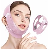 JenChrysm Chin Strap For Sleeping - Jawline Shaper with 3D Design & Graphene Material,Double Chin Reducer to Prevent Sagging & Shape Vline Face - Double Chin Eliminator - Gifts for Women