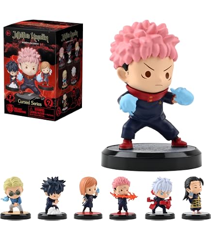 Amazon.com: Mighty Jaxx Jujutsu Kaisen Kwistal Fwenz Battle Ready