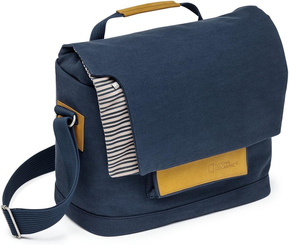National Geographic NG MC 2450 Medium Messenger for Personal Gear, Laptop & DSLR (Multi Color)