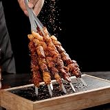 OnlyFire BRK-6038 Stainless Rotating Skewer System for Rotisserie Grills view 5