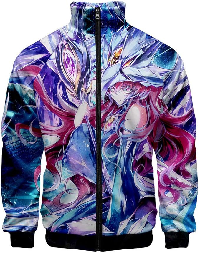 YuGiOh Pullover Spring Autumn Long Sleeve ZipUp Jacket
