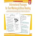 Informational Passages for Text Marking & Close Reading: Grade 2: 20 Reproducible Passages With Text-Marking Activities That Guide Students to Read Strategically for Deep Comprehension