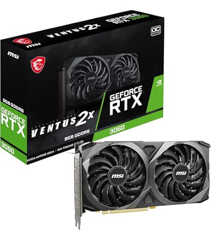 箱有り MSI GeForce RTX 3060 OC Editio Amazon.com: MSI Gaming GeForce RTX 3060 12GB 15 Gbps GDRR6