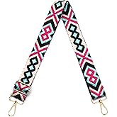 S&loyoe Purse Straps Replacement Crossbody Bag Strap Adjustable Wide Guitar Straps for Handbags 1.5inch