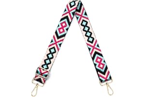 S&loyoe Purse Straps Replacement Crossbody Bag Strap Adjustable Wide Guitar Straps for Handbags 1.5inch