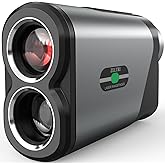 ZELTRI Range Finder -1200/875 Yards Laser Golf Range Finder with Slope Indicator Light, Rechargeable Rangefinder, 7X Magnification, 0.1s Flag Pin Locking Vibration, Golf Accessories for Men and Women